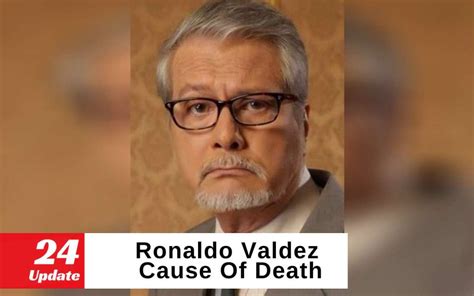 what is the cause of death of ronaldo valdez